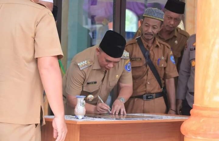 Resmikan Masjid Al Hidayah, Bupati Labuhanbatu Ajak Masyarakat Ciptakan Kemakmuran