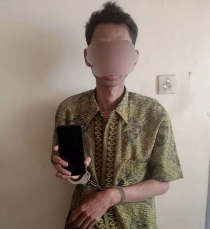 Pencuri Hp di Pasar Batangkuis Diciduk