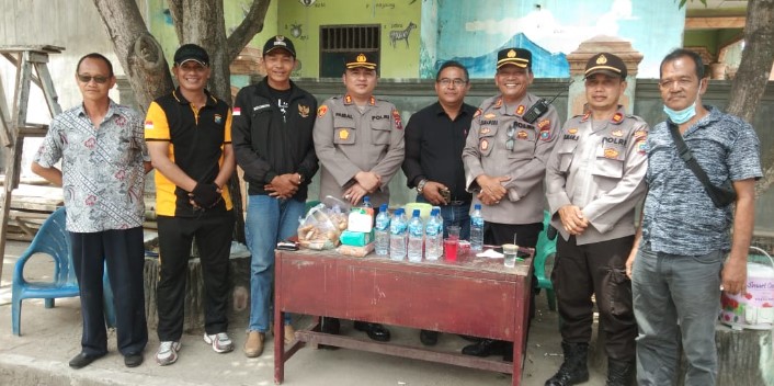  Sambut Hari Bhayangkara Ke-76, Kapolres Pelabuhan Belawan Cek Kondisi Pos Siskamling