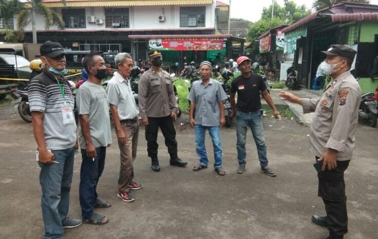  Binmas Polrestabes Medan Tekankan kepada Warga Terapkan Prokes