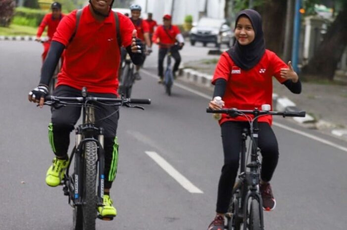 Wali Kota Buka Car Free Day, PUD Pasar Medan Ikut Ramaikan dengan Bersepeda