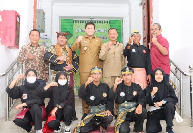  Lepas Kontingen ke Fornas, Wabup Sergai Ingin Pencak Silat Budaya Jadi Ekstrakurikuler