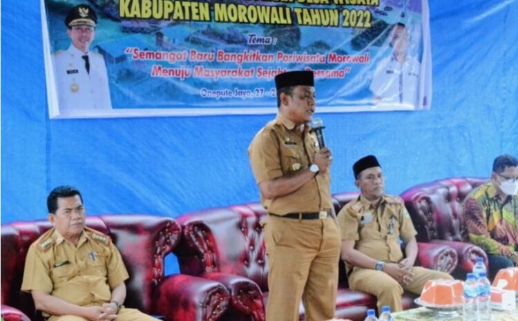 Disporapar Morowali Gelar Pelatihan Pengelolaan Desa Wisata Tahun 2022