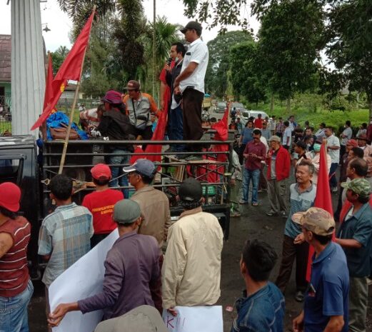  Warga Kembali Demo Tolak Tanaman Teh Konversi Ke Sawit, PTPN4: Tidak Ada Konversi Ke Sawit