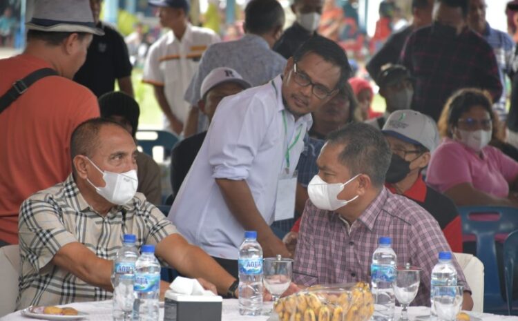  Hadiri Family Gathering PWI Sumut, Bupati Darma Wijaya Ajak Wartawan Nikmati Arung Jeram Bah Bolon