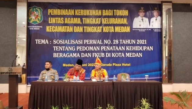 Kasat Binmas Polrestabes Medan: Pentingnya Komunikasi Positif Jaga Harmonisasi Kerukunan