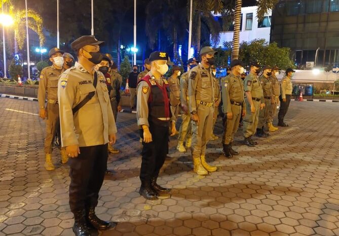  Tim Gabungan Polrestabes Medan Gelar Patroli Operasi Yustisi Malam