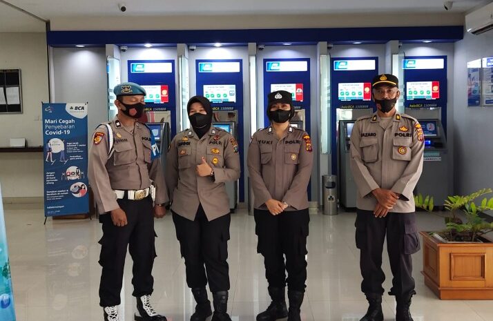  Patroli Operasi Yustisi, Tim Gabungan Sambangi Kantor Bank di Jalan Iskandar Muda