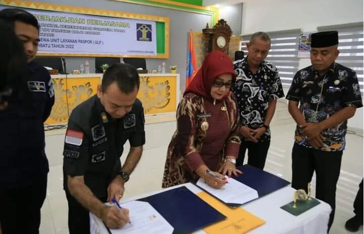  Wabup Labuhanbatu Tandatangani Mou Dengan Kantor Imigrasi Kelas II TPI Tanjung Balai Asahan