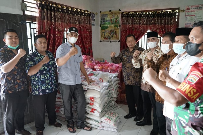  Pemkab Asahan Kembali Salurkan Bantuan Kepada Korban Kebakaran Sei Apung Jaya