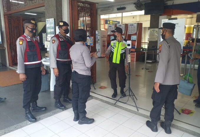  Polrestabes Medan Operasi Yustisi di Stasiun Kereta Api