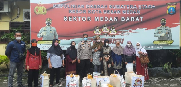  Polrestabes Medan Gelar Vaksinasi dan Sunat Massal, Polsek Medan Barat Siapkan Dua Bus