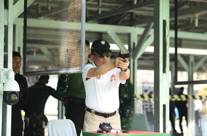  Polda Sumut dan Kodam I/BB Gelar Lomba Menembak, Kapoldasu: Tingkatkan Sinergitas TNI/Polri