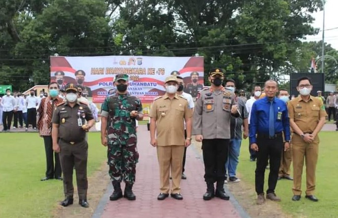 Bupati Apresiasi Polres Labuhanbatu Berbagi 1500 Paket Sembako