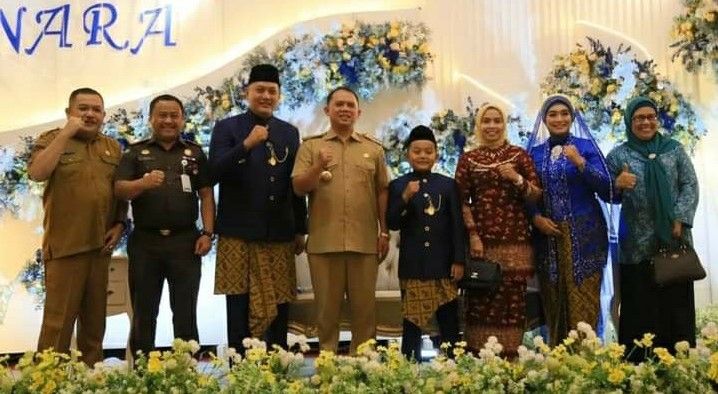 Bupati Labuhanbatu Hadiri Syukuran Khitanan Anak Ketua Pengadilan Negeri Rantauprapat