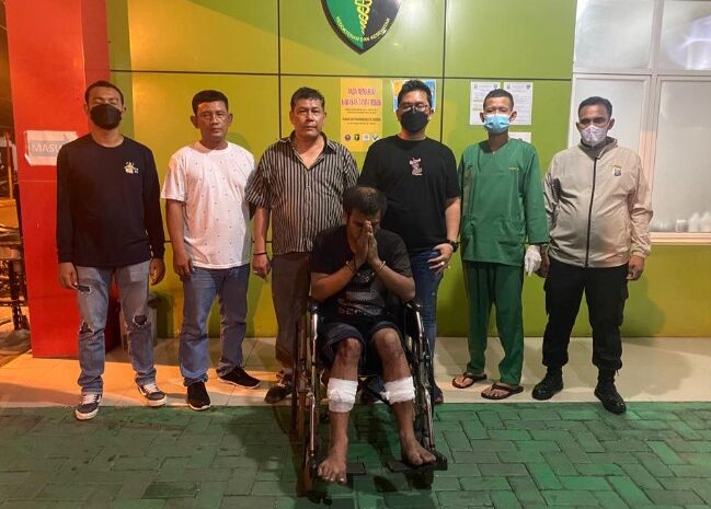  14 Kali Mencuri, Dua Kaki Residivis Ini Ditembak Polsek Medan Area