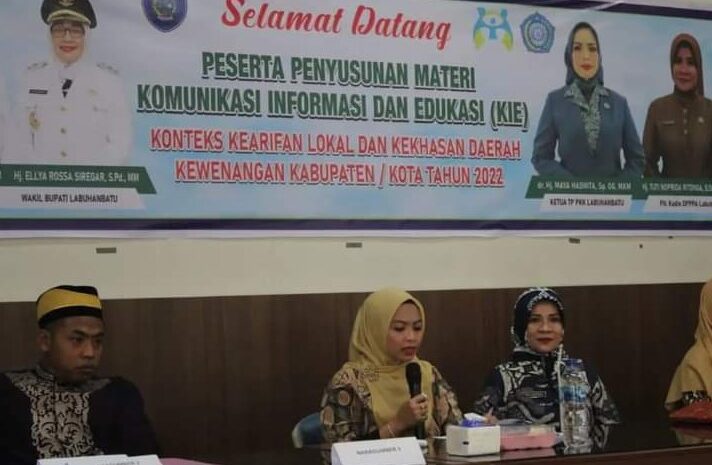  DPPPA Bersama TP PKK Labuhanbatu dan SBM Gelar Penyusunan KIE Kebutuhan Masyarakat