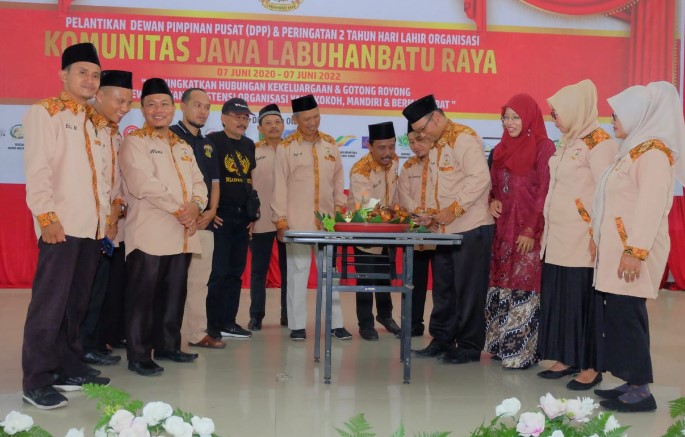  Ulfian Hamdani Resmi Dilantik Jabat Ketum DPP KJ Labuhanbatu Raya Periode 2020-2025