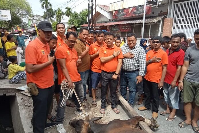  Pewarta Polrestabes Medan Salurkan Ratusan Paket Daging Kurban