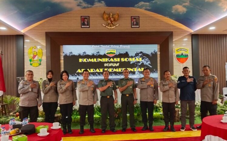  Polrestabes Medan Hadiri Komunikasi Sosial dengan Aparat Pemerintah