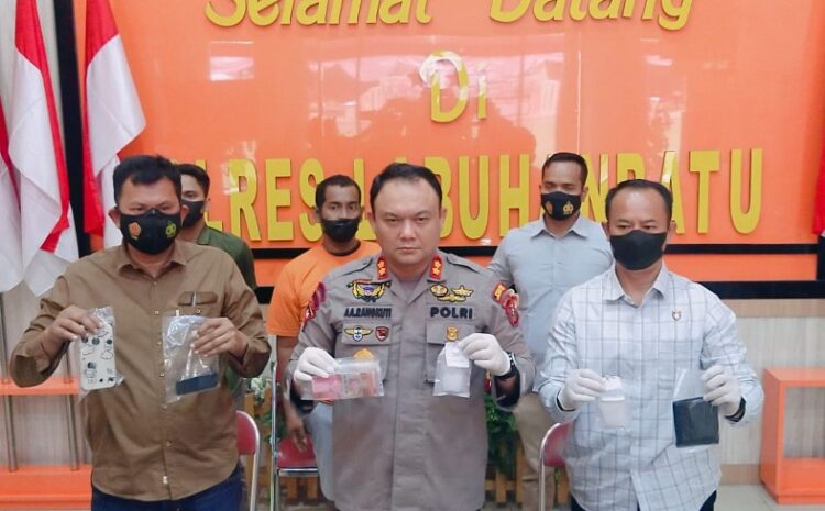  Dihalangi Keluarga, Residivis Bandar Sabu Berhasil Dibekuk Satres Narkoba Polres Labuhanbatu