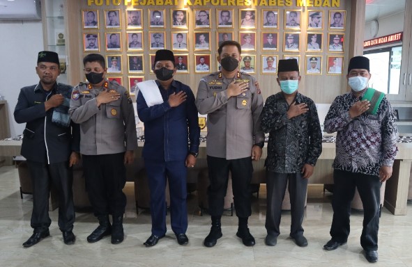  Polrestabes Dukung Tokoh Agama Ciptakan Kesejukan di Kota Medan