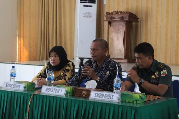 Pemkab Labuhanbatu dan TNI Buka Rapat Persiapan Harganas Ke-29