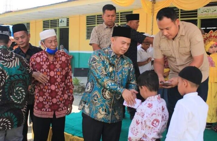 30 Murid YPI Perdamean Dapat Santunan Pendidikan Bupati Labuhanbatu