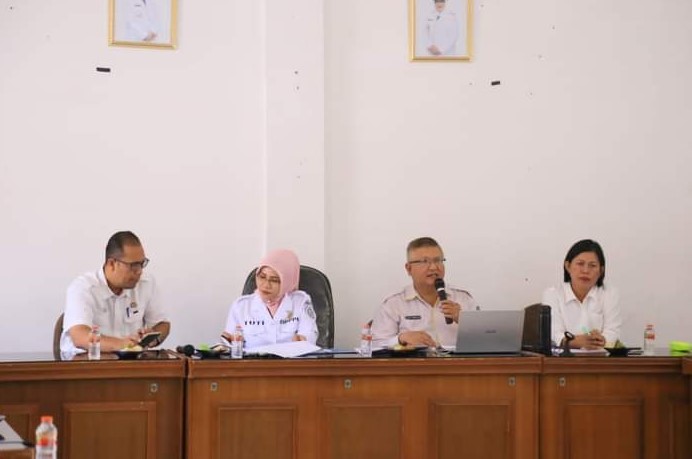  Pemkab Labuhan Batu Gelar Rapat Evaluasi Monitoring Pengarusutamaan Gender Pengisian Data