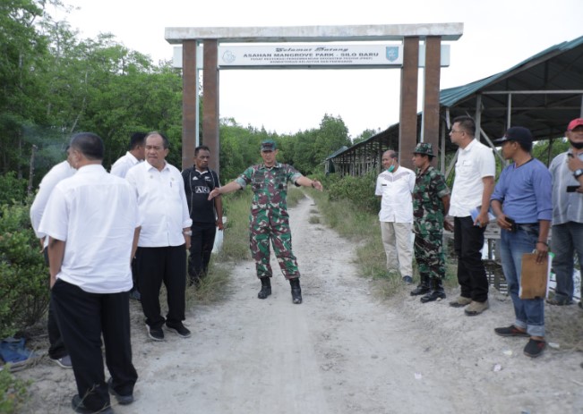  Tinjau Rencana TMMD, Wabup Asahan Berharap Roda Perekonomian Masyarakat Meningkat