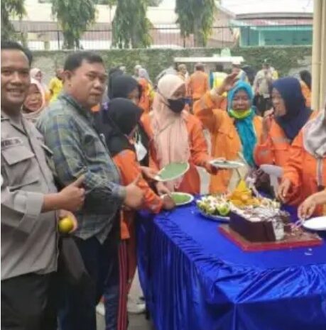  Polsek Sunggal Gelar Syukuran HUT Bhayangkara Ke-76 dan Kenaikan Pangkat Personil