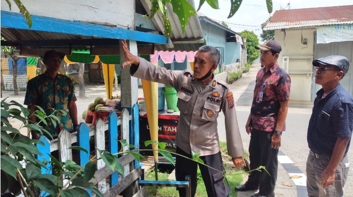  Binmas Polrestabes Medan Ajak Warga Dusun V Desa Cinta Rakyat Tingkatkan Siskamling