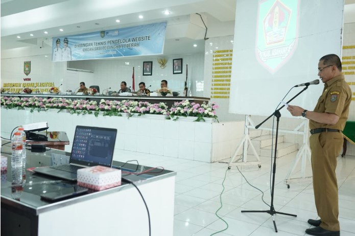  Diskominfo Asahan Gelar Bimbingan Teknis Pengelola Website OPD