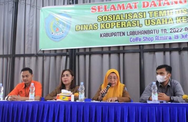  Dinas Koperasi Labuhanbatu Gelar Sosialisasi Tingkatkan UMKM