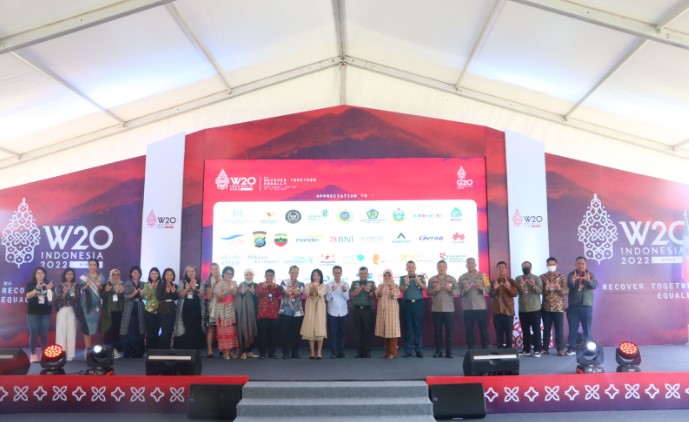  Kapolda Sumut Hadiri W20 Summit 2022 di Parapat