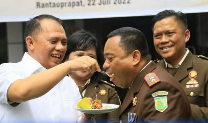 Bupati Labuhanbatu Hadiri Peringatan Hari Bhakti Adhyaksa Ke-62