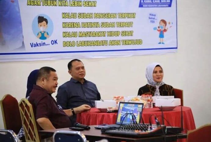  Melalui Zoom Meeting, Mentri PPPA RI Berikan Penghargaan Kabupaten Labuhanbatu Layak Anak 2022