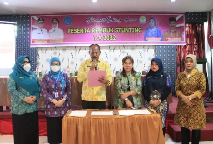  Pemkab Labuhanbatu Komitmen Turunkan Angka Stunting