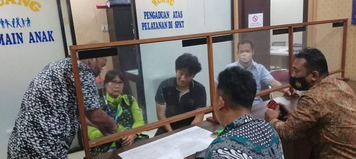 Lanjuti Laporan Korban Penganiayaan, Unit 2 SPKT Polres Labuhanbatu Sigap Lakukan Problem Solving