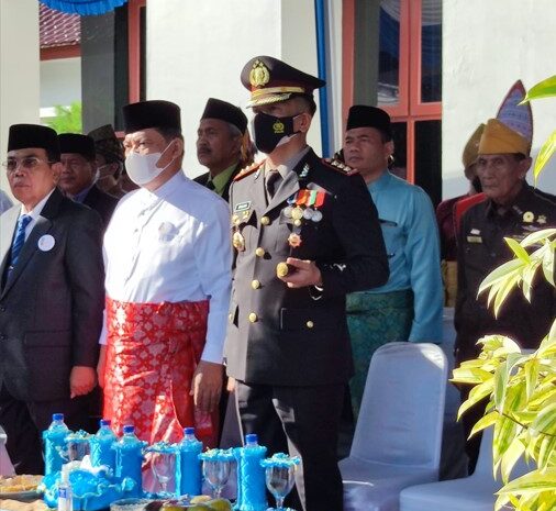 Kapolresta Deli Serdang Hadiri Upacara Peringatan Hari Jadi Ke-76 Kabupaten Deli Serdang Tahun 2022