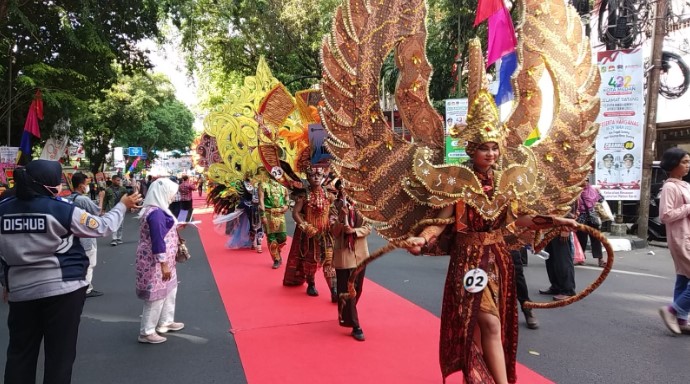 Fashion Karnaval dan Pawai Budaya Meriahkan HUT Ke-432 Kota Medan