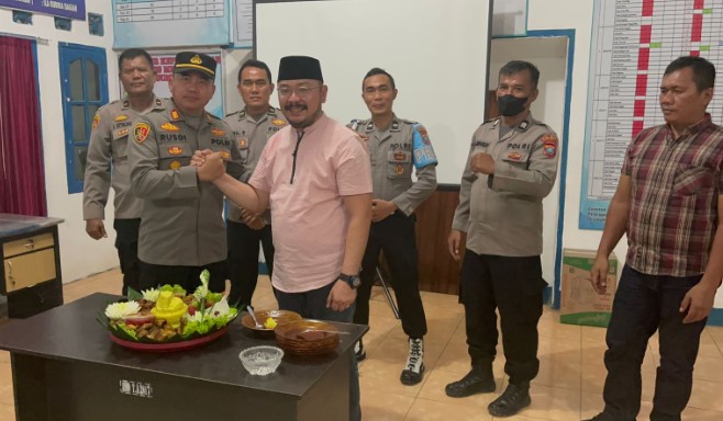 Polsek Lima Puluh Gelar Syukuran Rayakan HUT Bhayangkara Ke-76