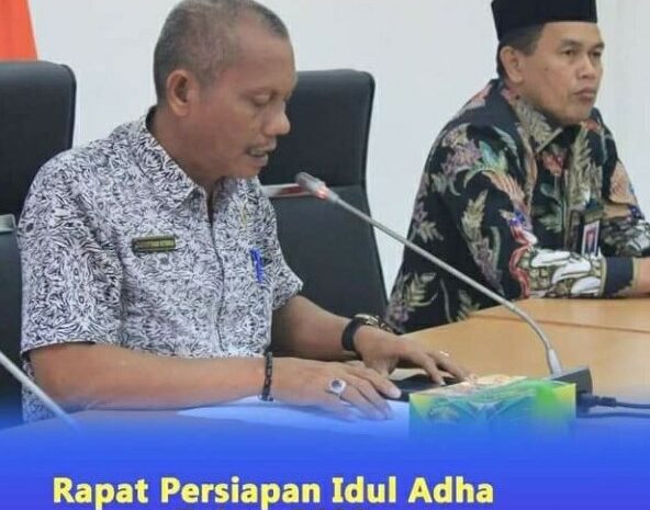  Kakankemenag Bersama Pemkab Labuhanbatu Gelar Rapat Persiapan Hari Raya Idul Adha