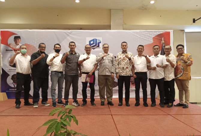  Dewan Pembina DPP PJS Harvick Hasnul Qolbi Minta Semua Pihak Dukung Keberadaan Organisasi Pers PJS di Sumatera Utara