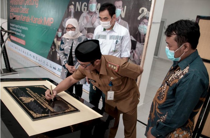  Diproyeksikan Sebagai Sekolah Percontohan di Morowali, Gedung SD dan TK PT IMIP Diresmikan