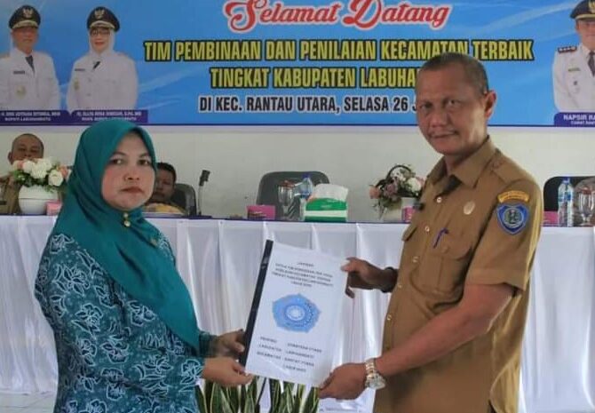  Tim 1 Penilaian Camat Terbaik, Asisten I Pemkab Labuhanbatu Kunjungi Kecamatan Rantau Utara