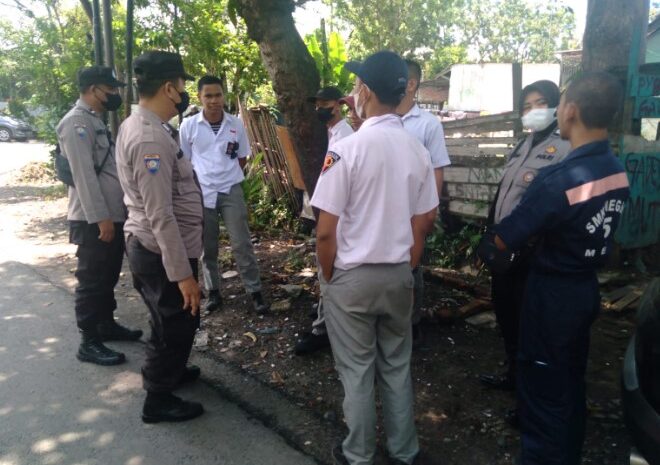  Sat Binmas Polrestabes Medan Imbau Pelajar SMKN 5 Tetap Terapkan Prokes