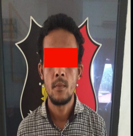  Pelaku Cabul Anak Tiri Ditahan Satreskrim Polres Asahan