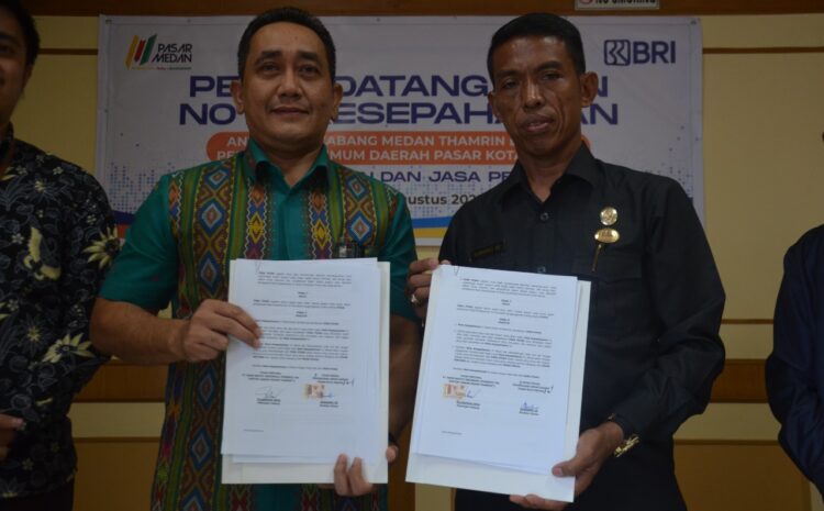 PUD Pasar dan BRI Teken MoU, Siap Dukung Pengembangan Digitalisasi