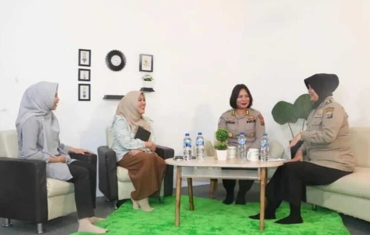  Polwan Polda Sumut Gelar Podcast Peringati Hari Jadi Polisi Wanita Ke-74